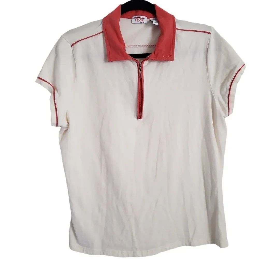 Izod XFG Stretch Fitted Activewear Golf Top Size XL